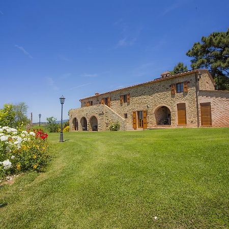 فيلا Tenuta Angelici Winery Casa Contea With Pool And Panoramic Pool Cortona Terontola الغرفة الصورة